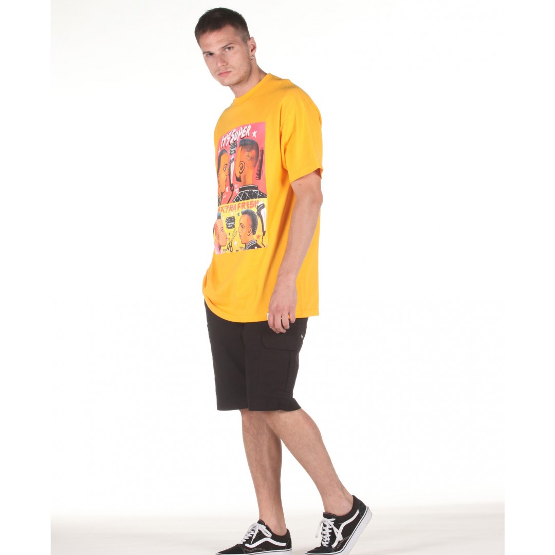 DIAMOND SUPPLY FRESH S/S TEE DIAA20DMPA009-GOLD Πορτοκαλί