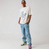 BEE UNUSUAL KITE OVERSIZED T-SHIRT AT-251347-WHITE White Image 2