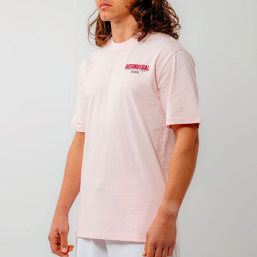 BEE UNUSUAL BREAK FREE RELAXED T-SHIRT AT-251328-PINK Ροζ