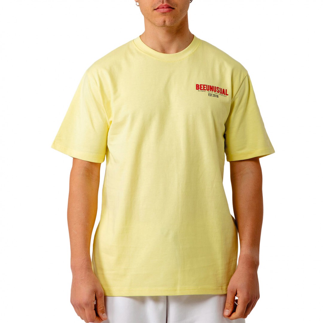 BEE UNUSUAL BREAK FREE RELAXED T-SHIRT AT-251329-YELLOW Yellow