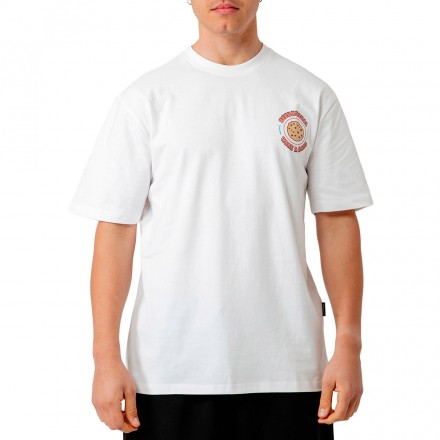 BEE UNUSUAL WAKE 'N BAKE RELAXED T-SHIRT AT-251334-WHITE Λευκό