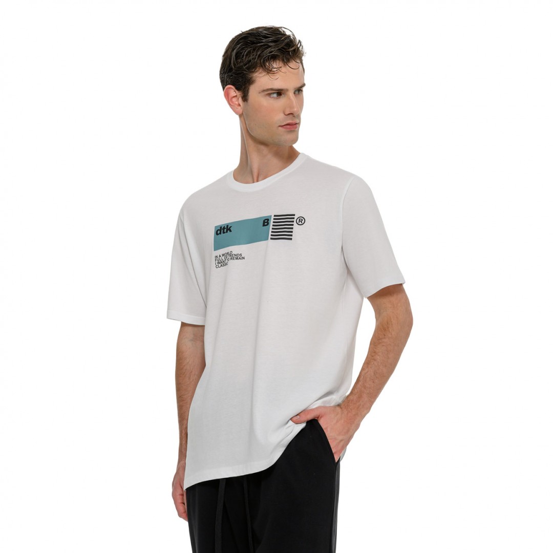 BODYTALK TSHIRT SS 1261-955928-00200 Λευκό