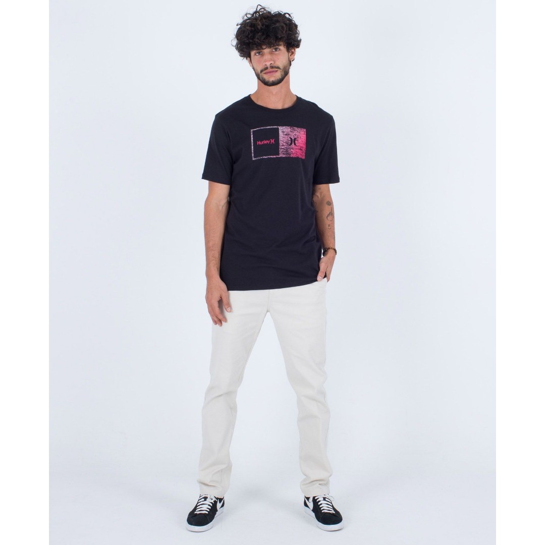 HURLEY EVERYDAY HALFER GRADIENT SS MTS0035750-H010 Black