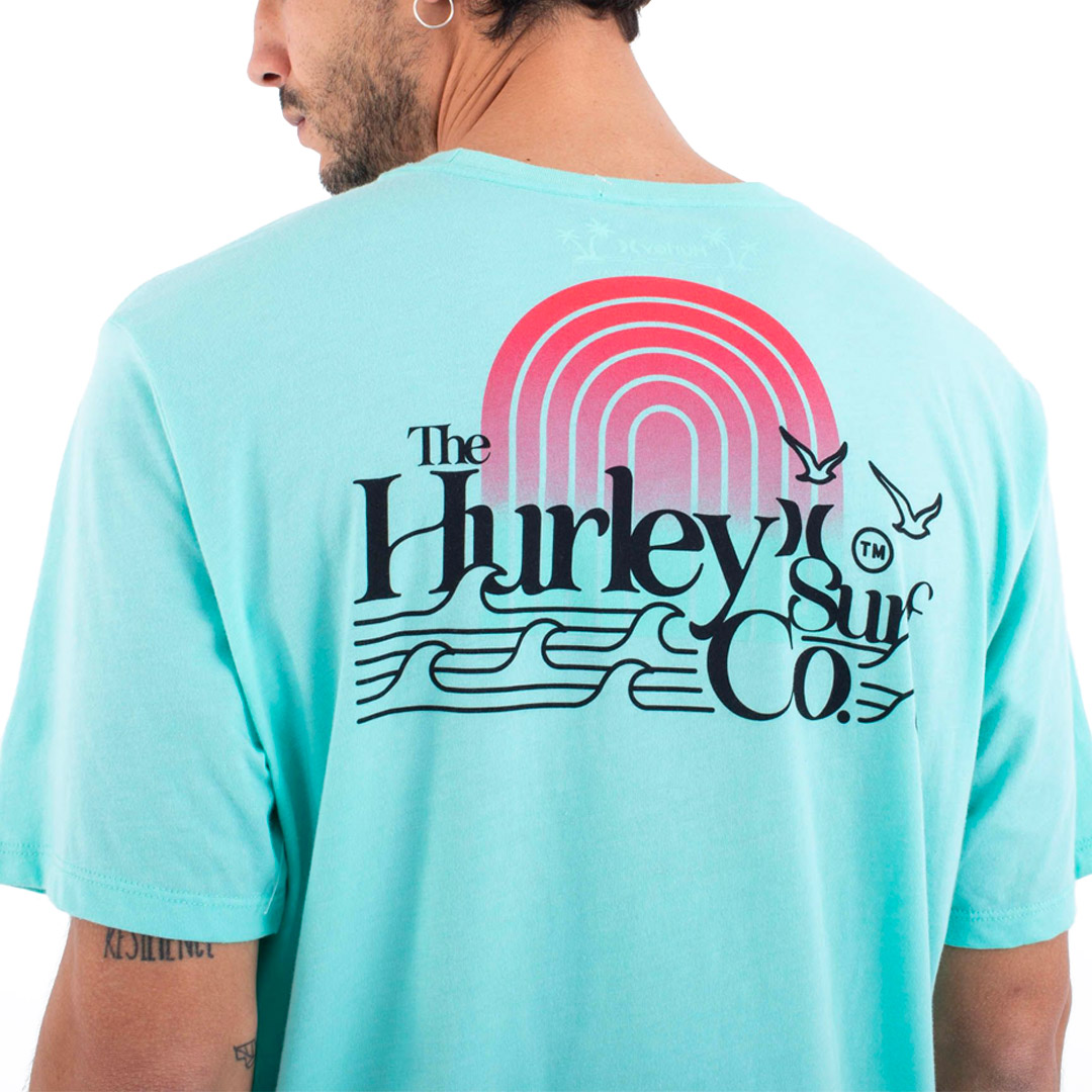 HURLEY EVD WINDSWELL SS MTS0039300-H3020 Turquoise