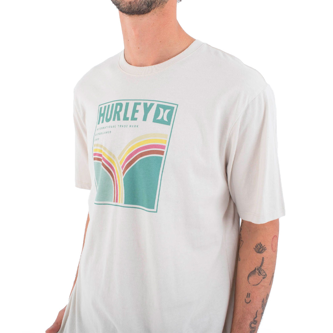 HURLEY EVD ROLLING HILLS SS MTS0039290-H073 Εκρού