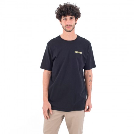 HURLEY EVD CIRCLE GRADIENT SS MTS0039110-H010 Μαύρο