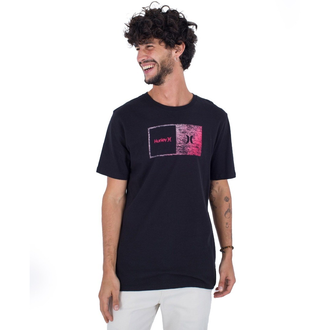 HURLEY EVERYDAY HALFER GRADIENT SS MTS0035750-H010 Black