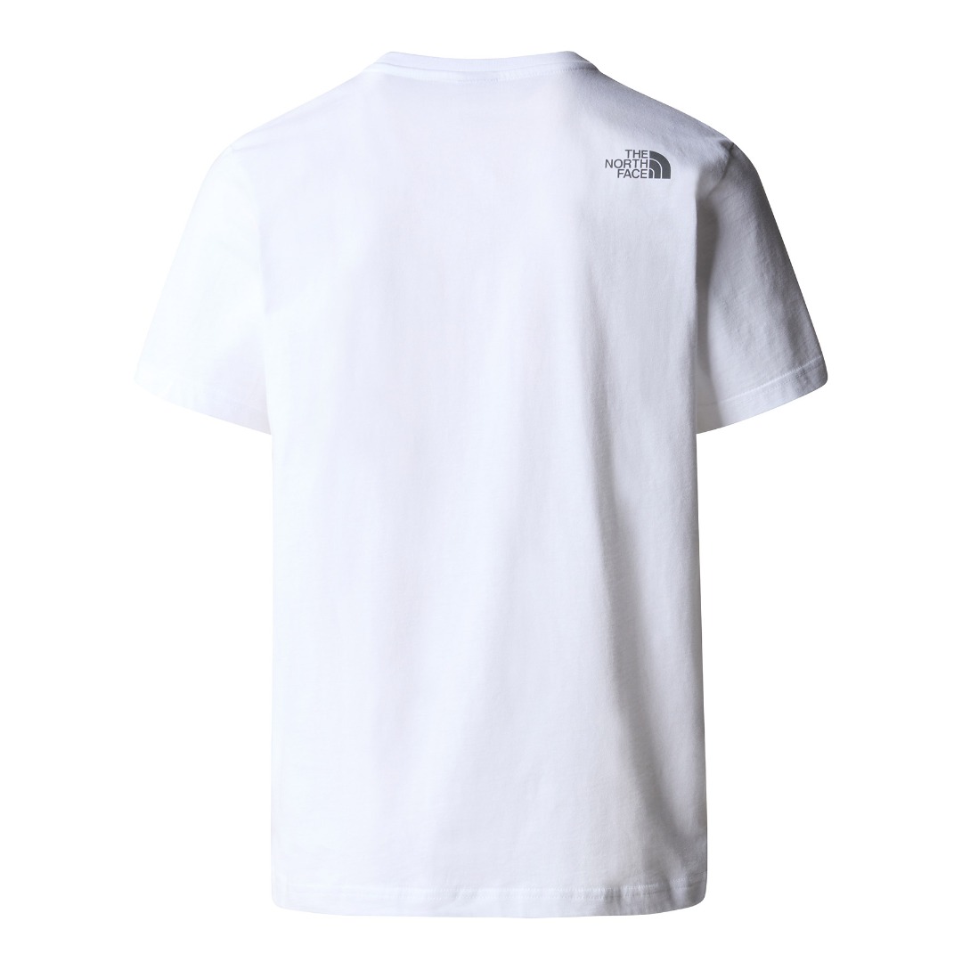 THE NORTH FACE M S/S MOUNTAIN LINE TEE NF0A87NTFN4-FN4 White