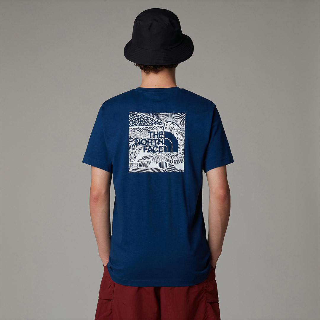 THE NORTH FACE BOX NSE CELEBRATION TEE NF0A87NVD1R-D1R Μπλε