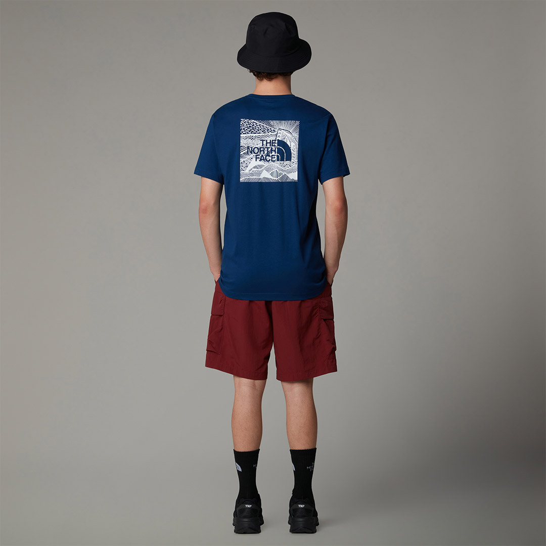 THE NORTH FACE BOX NSE CELEBRATION TEE NF0A87NVD1R-D1R Μπλε