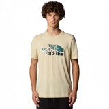 THE NORTH FACE S/S MOUNTAIN LINE TEE NF0A87NT3X4-3X4 Μπέζ Εικόνα 