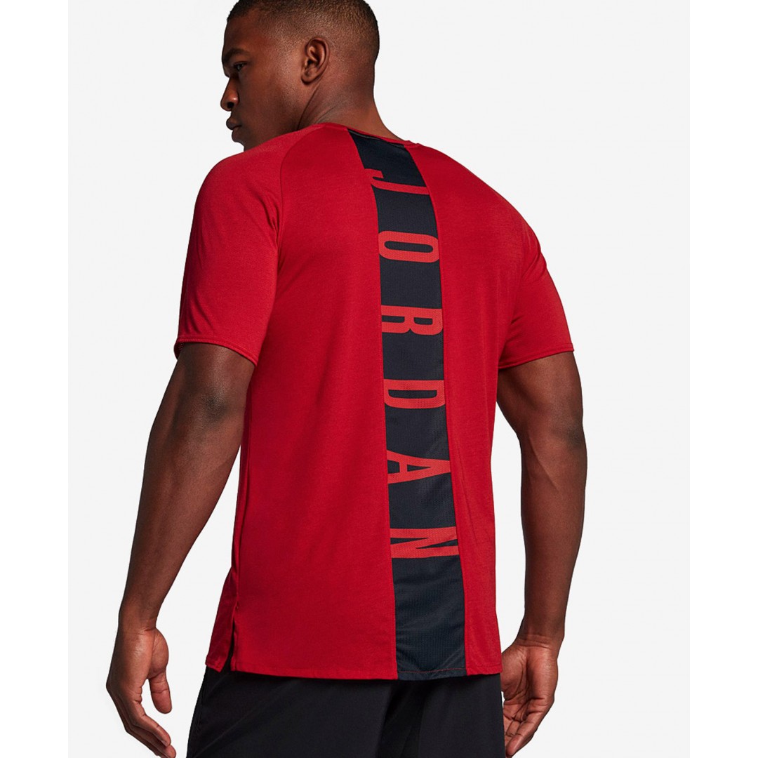 JORDAN 23 ALPHA MEN'S SHORT-SLEEVE TRAINING TOP 889713-688 Red