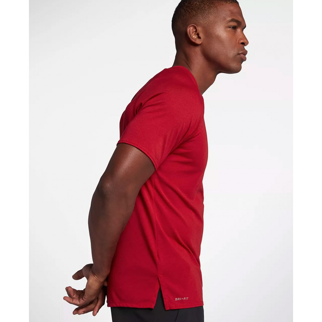 JORDAN 23 ALPHA MEN'S SHORT-SLEEVE TRAINING TOP 889713-688 Red
