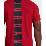 JORDAN 23 ALPHA MEN'S SHORT-SLEEVE TRAINING TOP 889713-688 Red Image 2