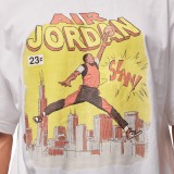 JORDAN COMIC T-SHIRT IF0784-100 Λευκό Εικόνα 1
