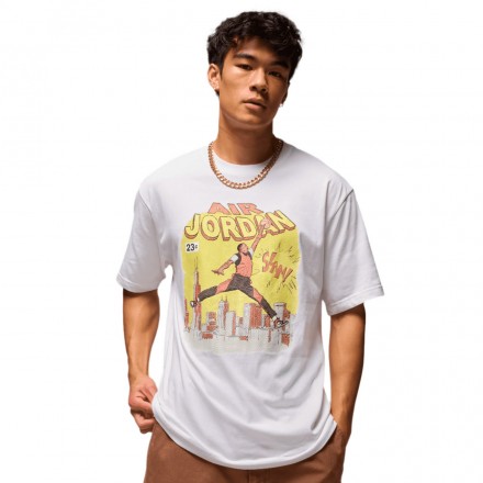 JORDAN COMIC T-SHIRT IF0784-100 Λευκό