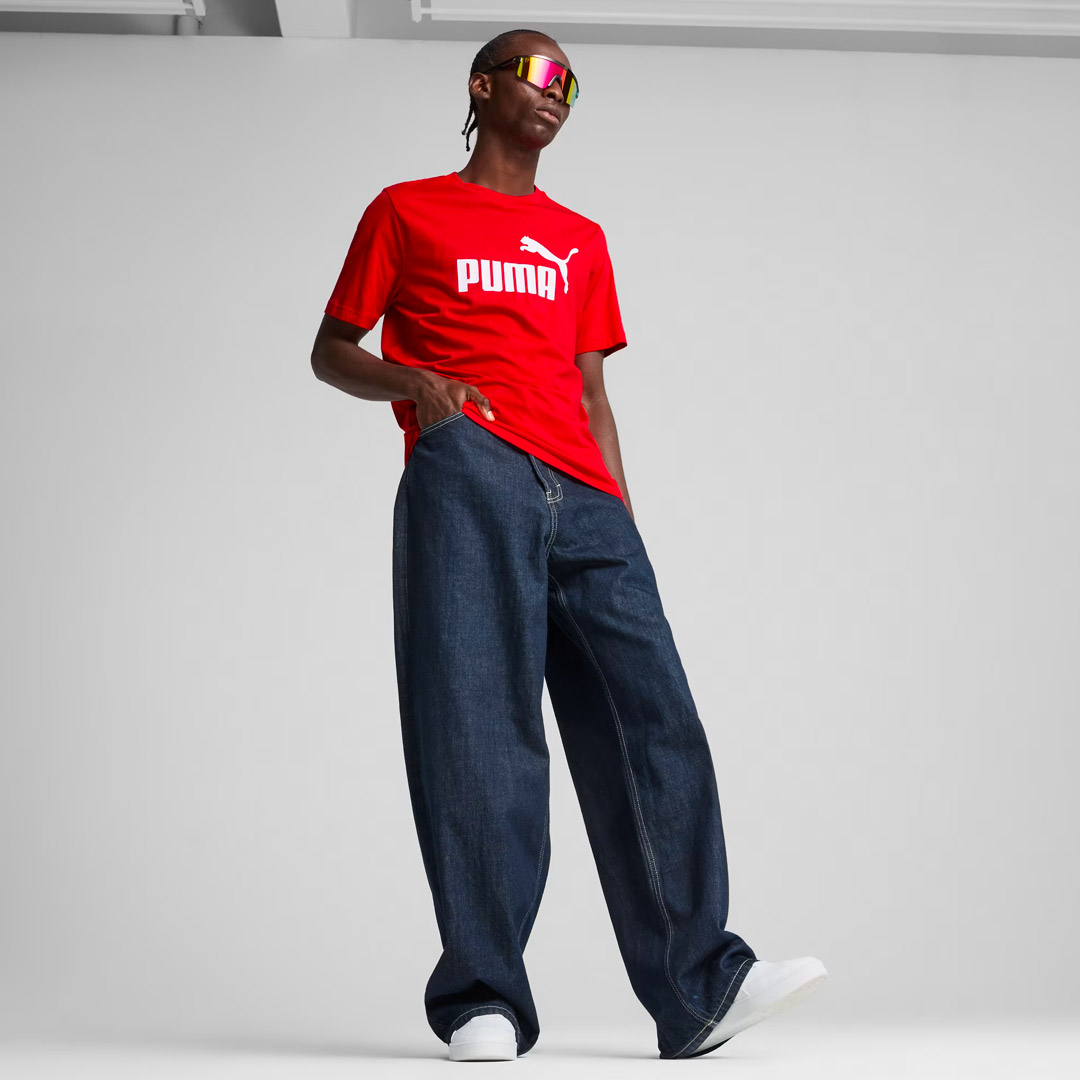 PUMA ESS NO. 1 LOGO TEE 682532-11 Κόκκινο