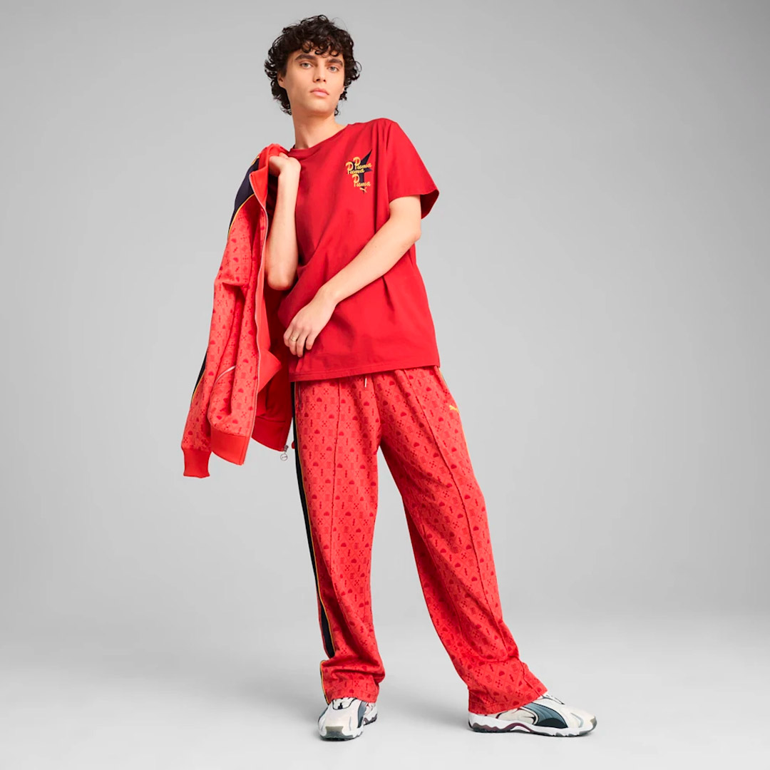 PUMA WARDROBE ESS ROAD TO UNITY GRAPHIC TEE 629617-15 Κόκκινο