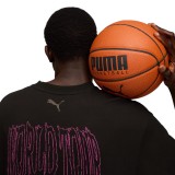 PUMA LAMELO WORLD TOUR-NAMENT TEE I 632372-02 Black Image 1