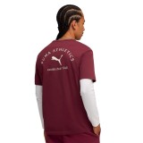 PUMA CLASS GRAPHIC TEE 688219-96 Μπορντό Εικόνα 0