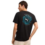 PUMA GRAPHIC EXECUTION TEE 688042-01 Black Image 0