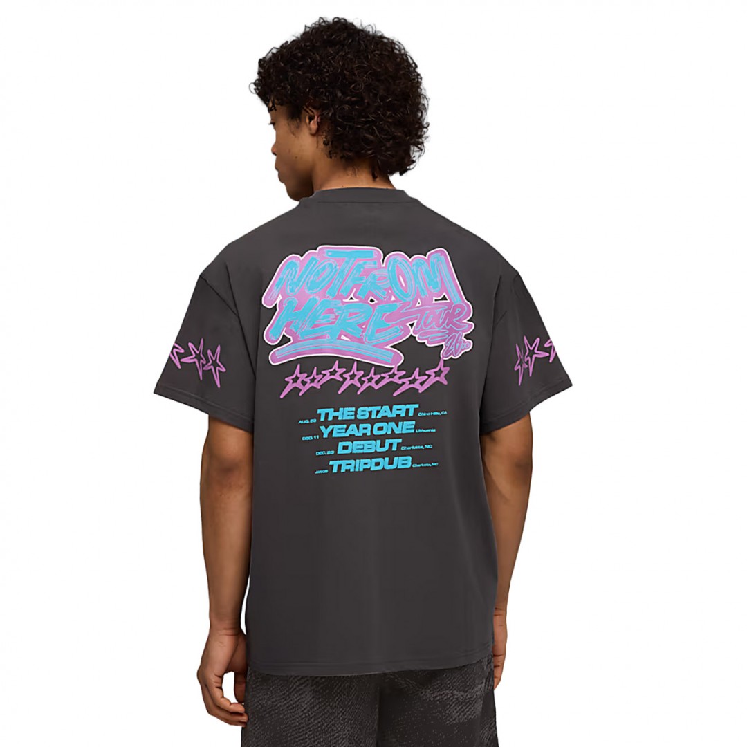 PUMA MELO X HIVE TEE II 634610-02 Coal