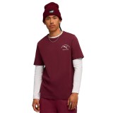 PUMA CLASS GRAPHIC TEE 688219-96 Μπορντό Εικόνα 