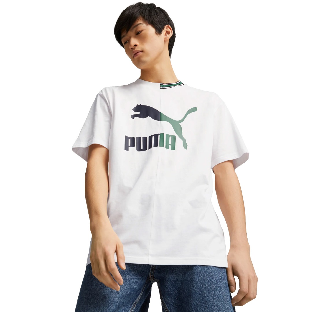 PUMA CLASSICS ARCHIVE REMASTER TEE 538296-02 Λευκό