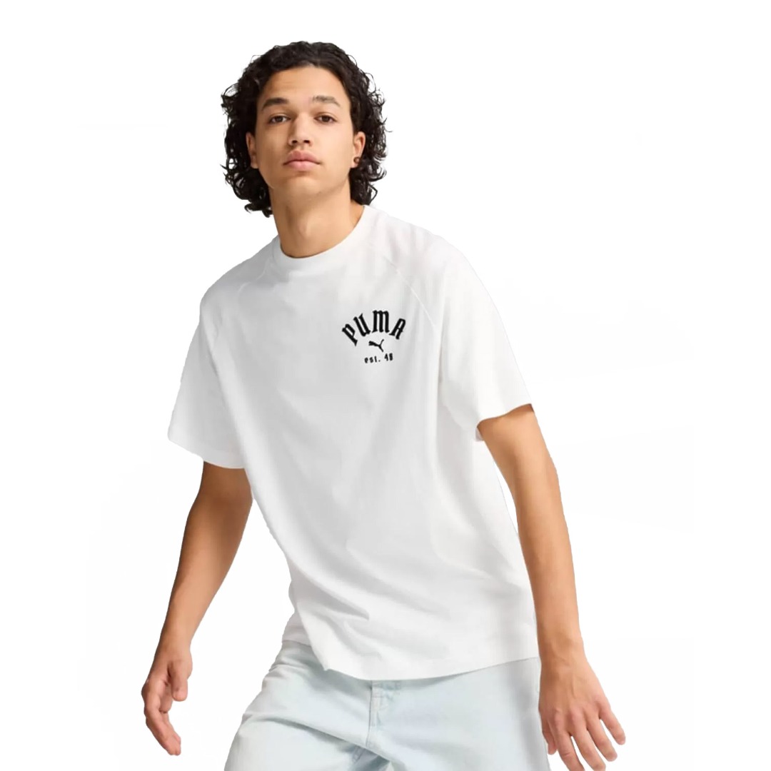 PUMA CLASSICS PLAY.PARIS. TEE 626767-02 White