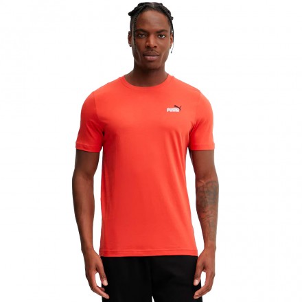 PUMA ESS 2 COLOR SMALL NO. 1 LOGO TEE 684717-11 Κόκκινο