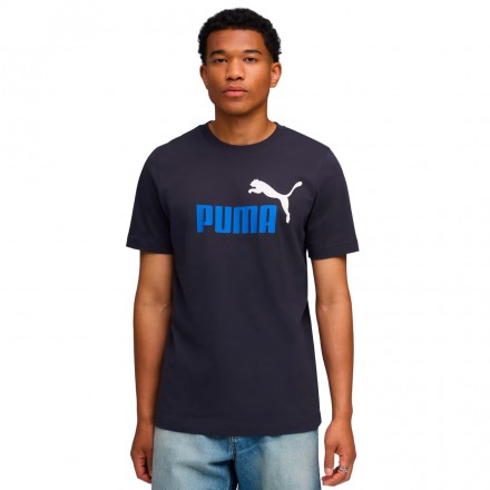 PUMA ESS 2 COLOUR NO1 LOGO TEE 684708-19 Μπλε