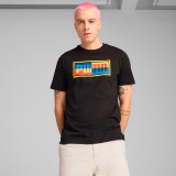 PUMA GRAPHICS PUMA BOX TEE 684827-01 Μαύρο Εικόνα 