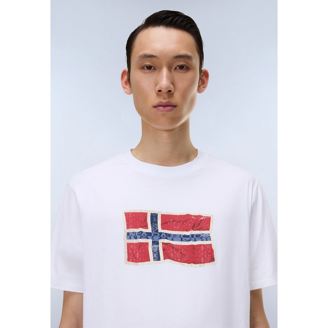 NAPAPIJRI S-MAHSA SS NP0A4FZBFX1-FX1 White