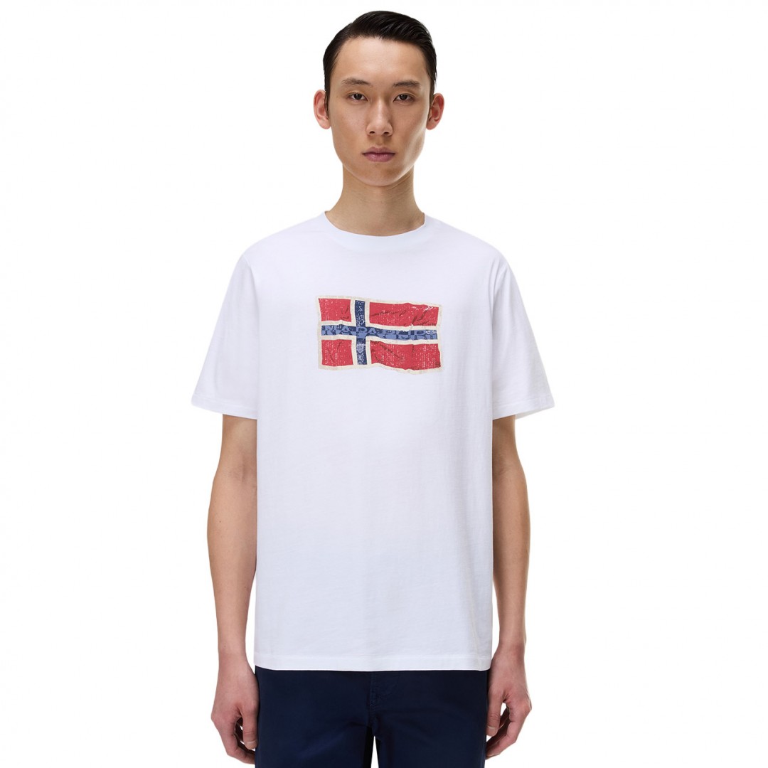 NAPAPIJRI S-MAHSA SS NP0A4FZBFX1-FX1 White