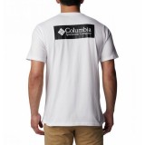 COLUMBIA NORTH CASCADES SHORT SLEEVE TEE 1834041A-118 Λευκό Εικόνα 0