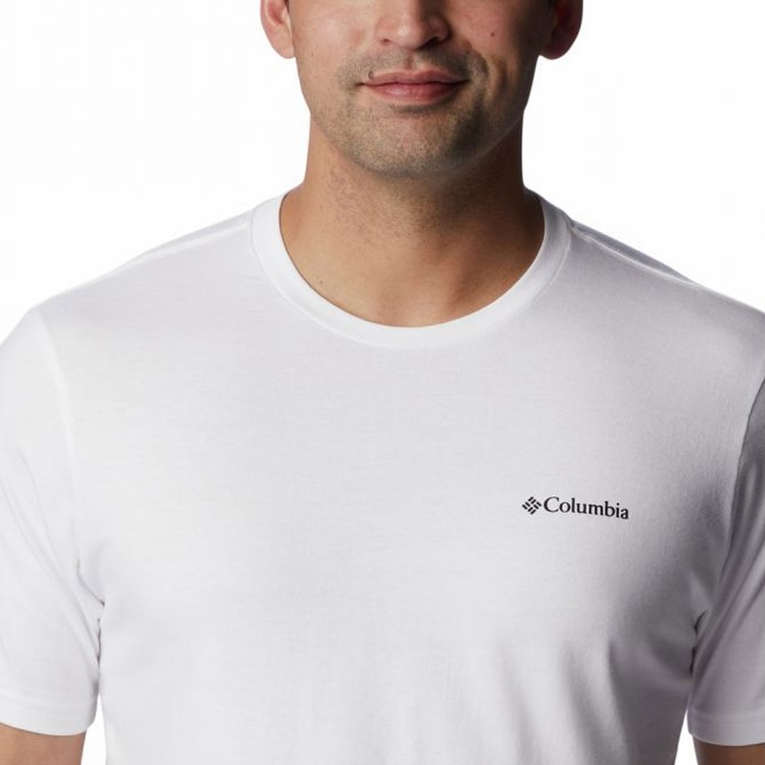 COLUMBIA NORTH CASCADES SHORT SLEEVE TEE 1834041A-118 Λευκό