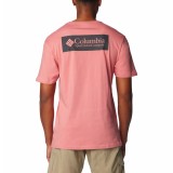 COLUMBIA NORTH CASCADES SHORT SLEEVE TEE 1834041A-629 Ροζ Εικόνα 0
