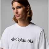 COLUMBIA CSC BASIC LOGO TEE 2155001-100 White Image 2