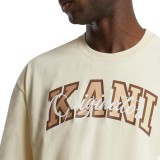 KARL KANI SERIF ORIGINATOR TEE KM242-001-1-OFF WHITE Ecru Image 1