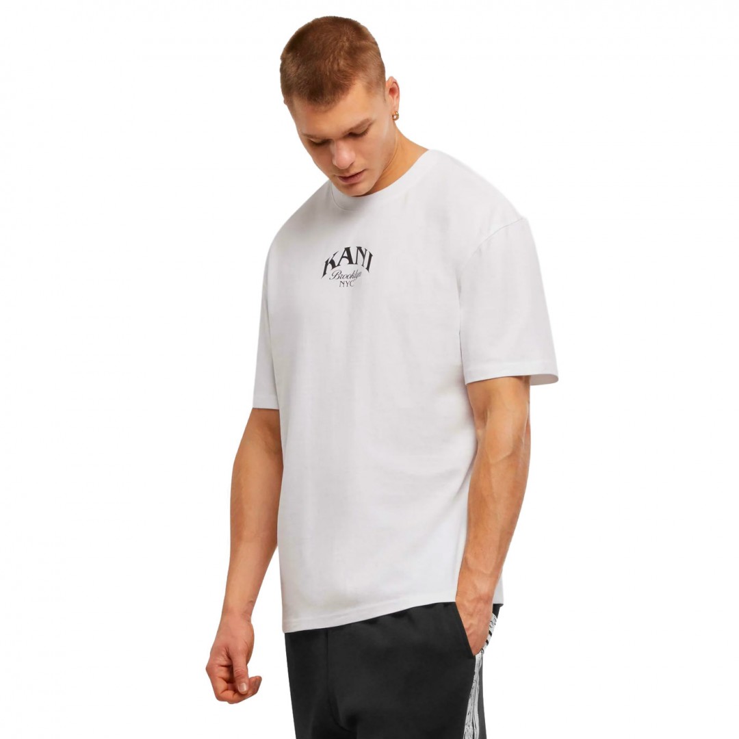 KARL KANI DICE PRINT T-SHIRT KM253-026-1-WHITE Λευκό