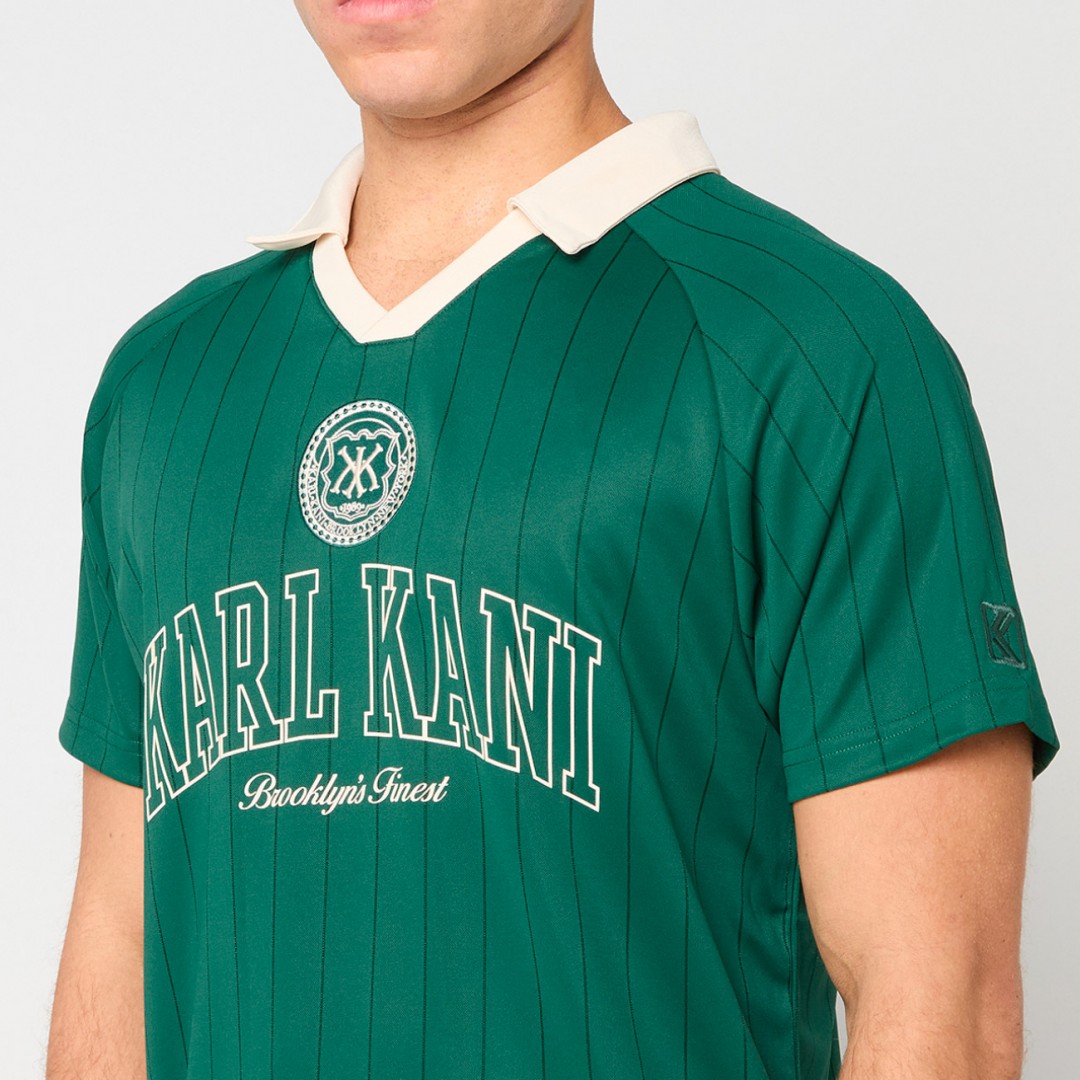 KARL KANI HERITAGE EMBLEM SHADOW PINSTRIPE SOCCER KM261-005-3-GREEN Πράσινο