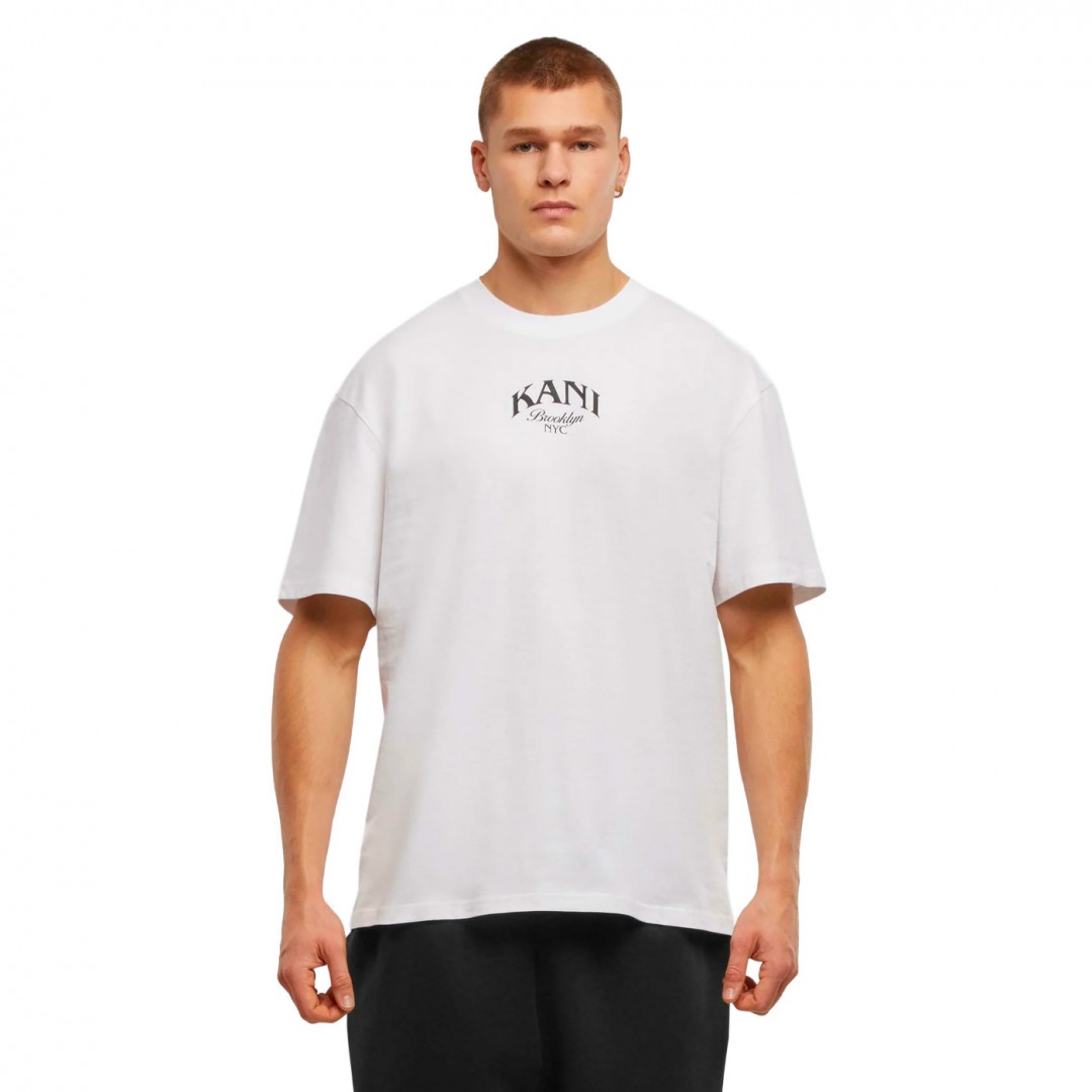 KARL KANI DICE PRINT T-SHIRT KM253-026-1-WHITE Λευκό