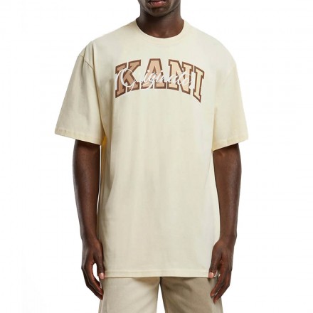 KARL KANI SERIF ORIGINATOR TEE KM242-001-1-OFF WHITE Ecru