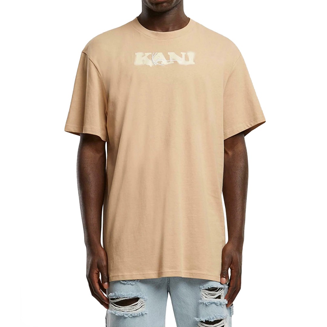 KARL KANI SIGNATURE RETRO TEE KM242-027-4-SAND Beige