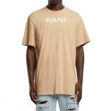 KARL KANI SIGNATURE RETRO TEE KM242-027-4-SAND Beige Image 