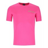 CHAMPION CREWNECK T-SHIRT 218482-PF006 Φούξια Εικόνα 