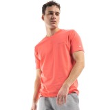 CHAMPION CREWNECK T-SHIRT 218539-PS106 Coral Image 