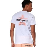 BODY ACTION MEN'S SLIM FIT  T-SHIRT 053618-01-02 Λευκό Εικόνα 0