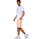 BODY ACTION MEN'S SLIM FIT  T-SHIRT 053618-01-02 White Image 2