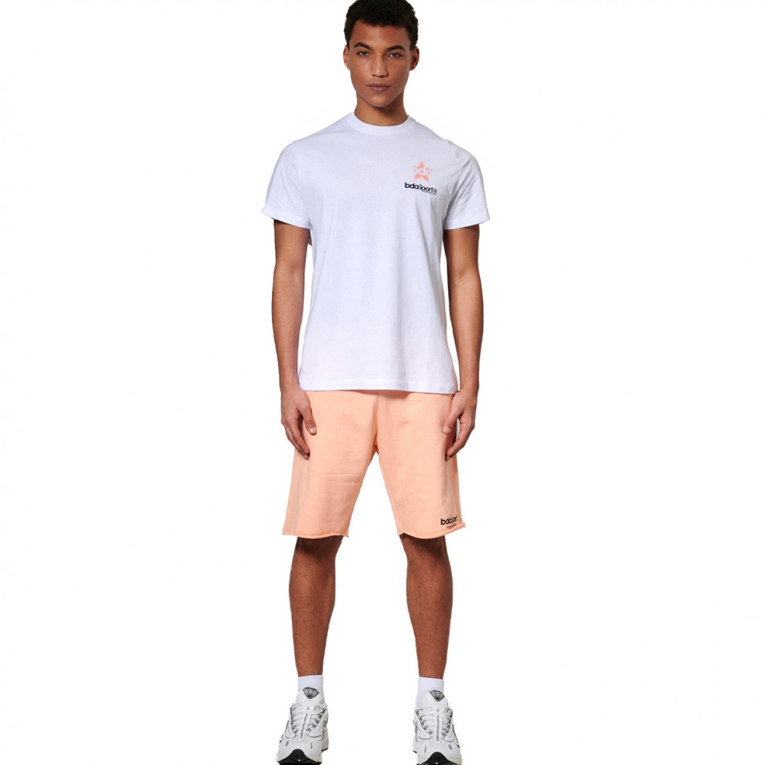 BODY ACTION MEN'S SLIM FIT  T-SHIRT 053618-01-02 White